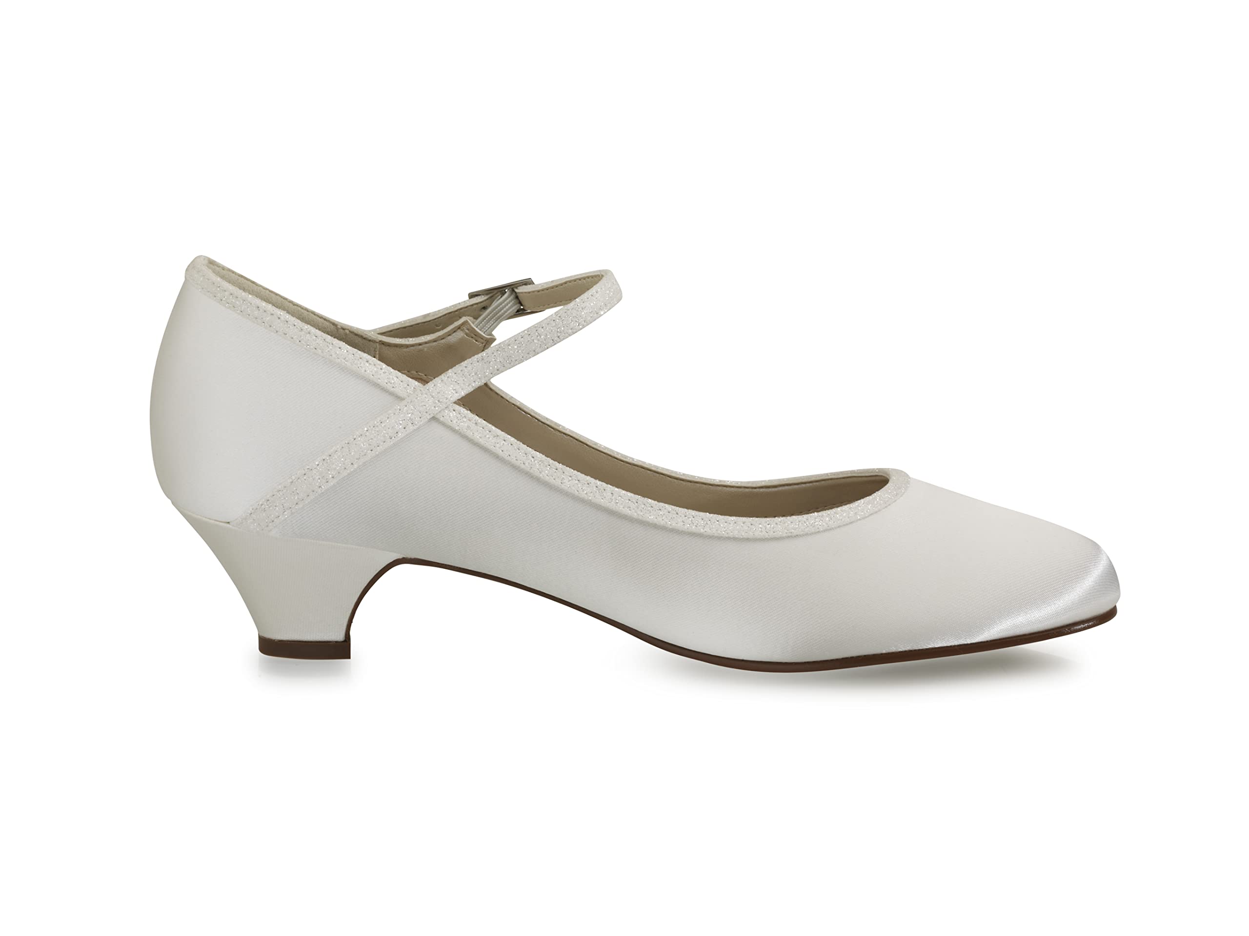 Rainbow Club Embellished Faye Brautschuhe Silber Glitzer 39