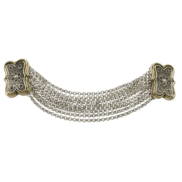 Alpenflüstern DAHEIM Leonore Pin-Charivari Damen altgold