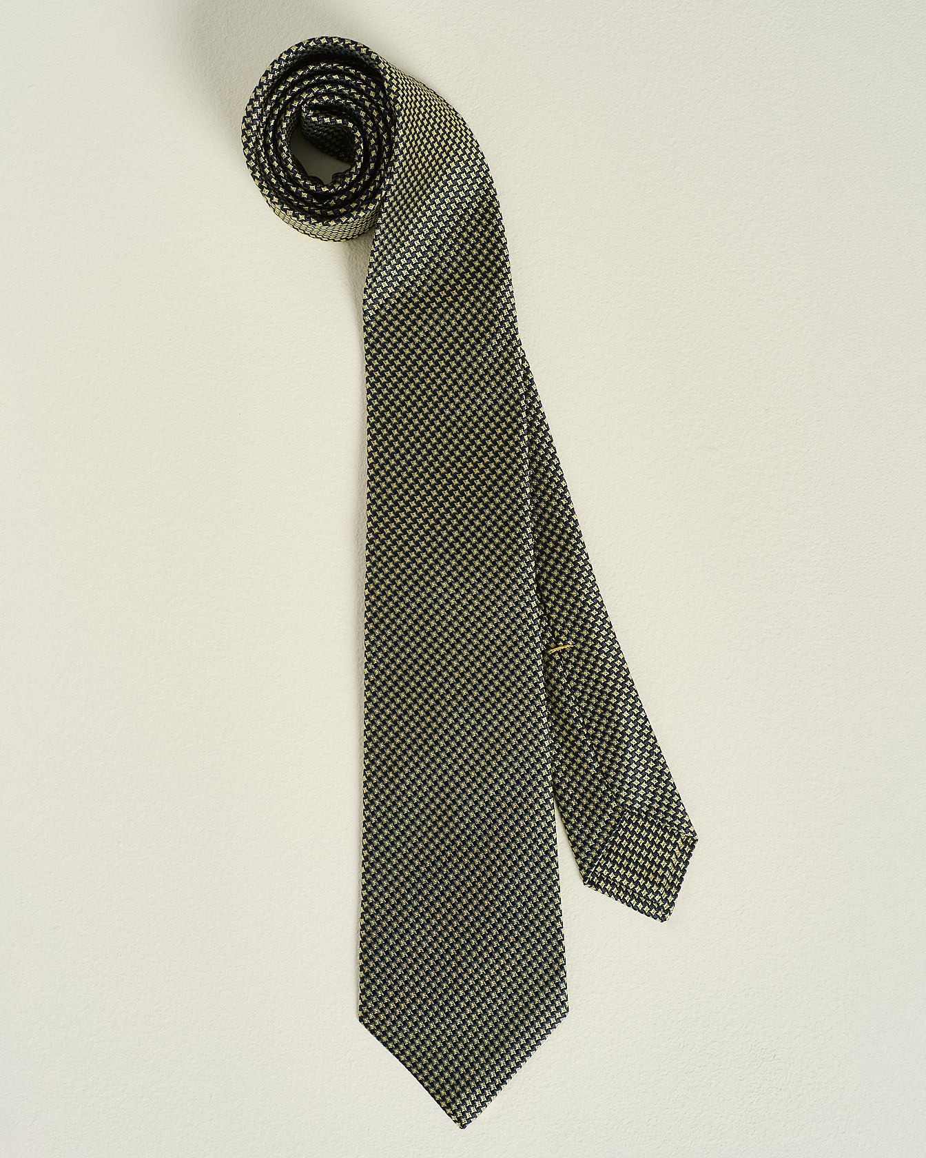 Kiton Patterned Silk Tie Seidenkrawatte TU gemustert