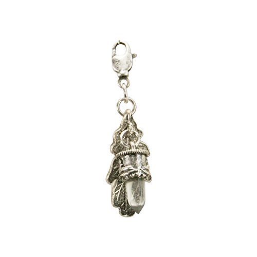 Alpenflüstern DAHEIM Charivari-Anhänger Eichenblatt silber