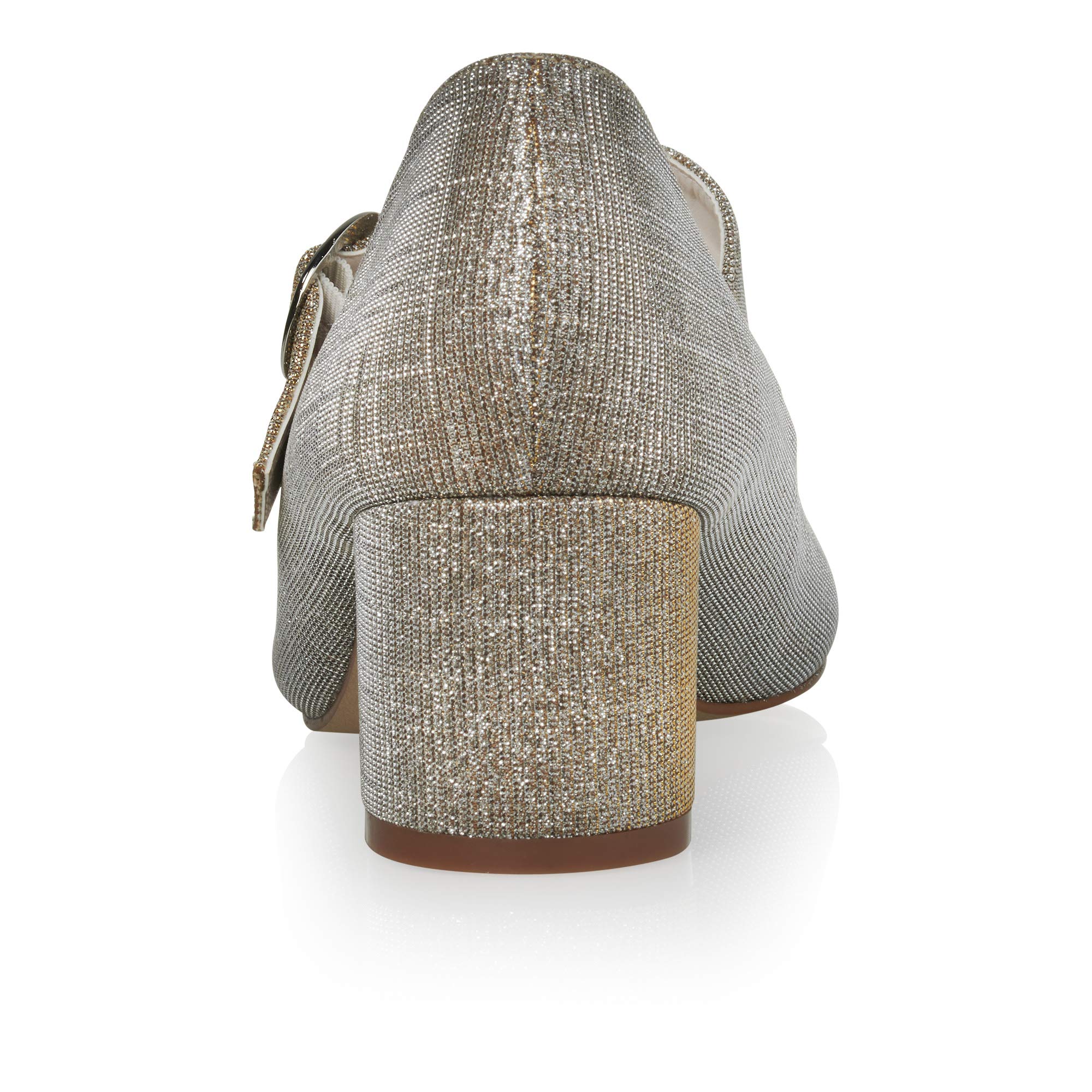 Rainbow Club Luxe Collection Annemarie Pumps Gold Metallic Block
