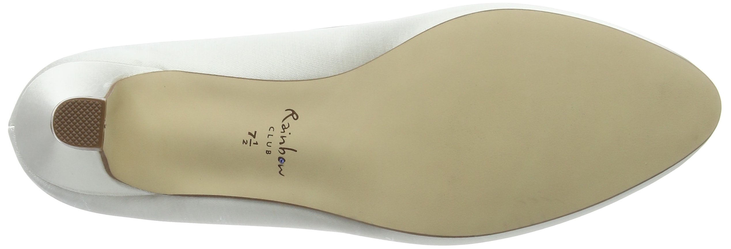 Rainbow Club Timeless Josephine Pumps Ivory Satin 5cm Absatz