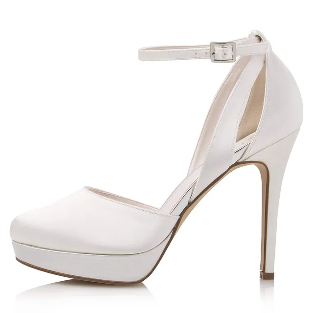 Rainbow Club Essentials Makenzi Ivory High Heels 11 cm Stiletto