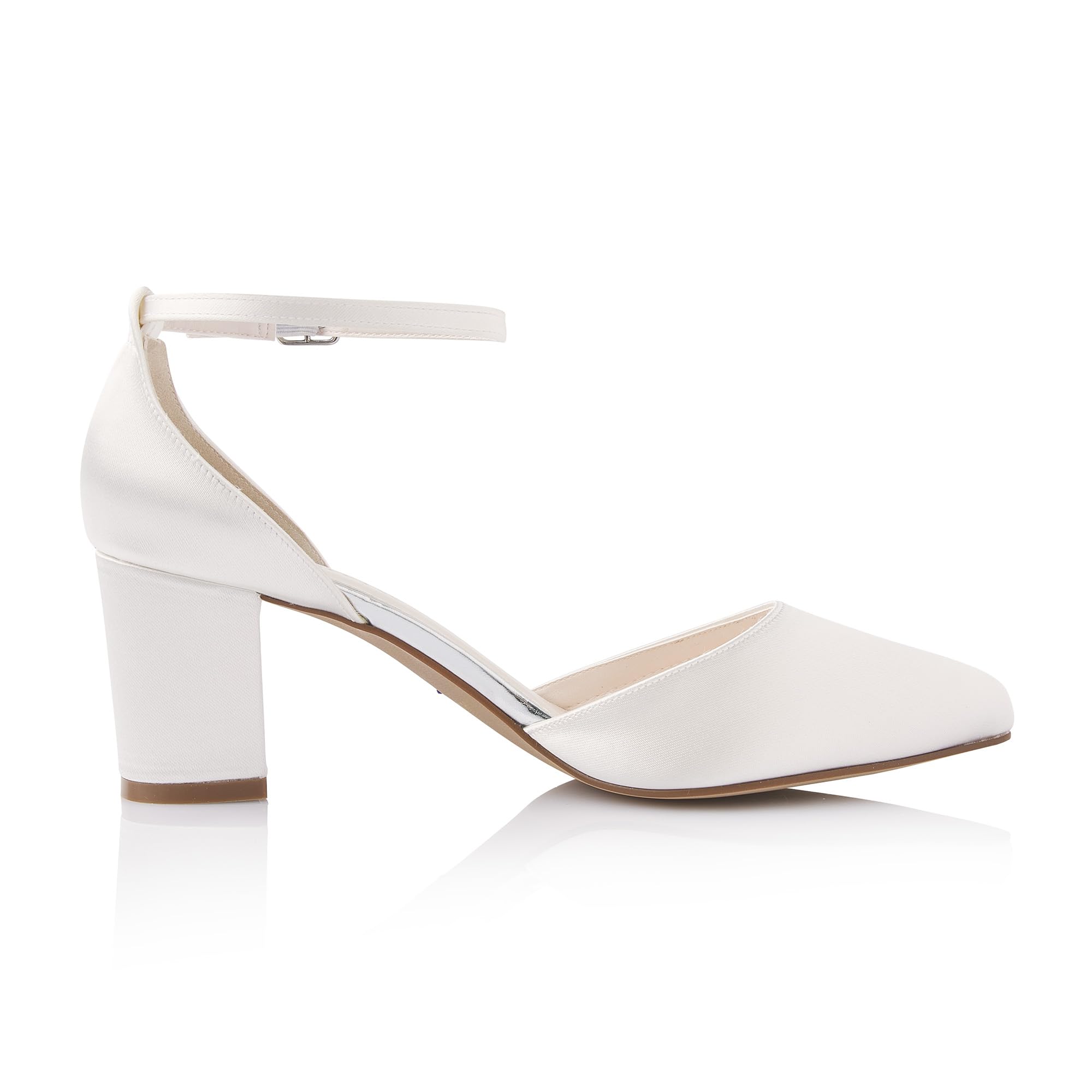 Rainbow Club Essentials Charlot Pumps Ivory Satin 6,5 cm Bliss