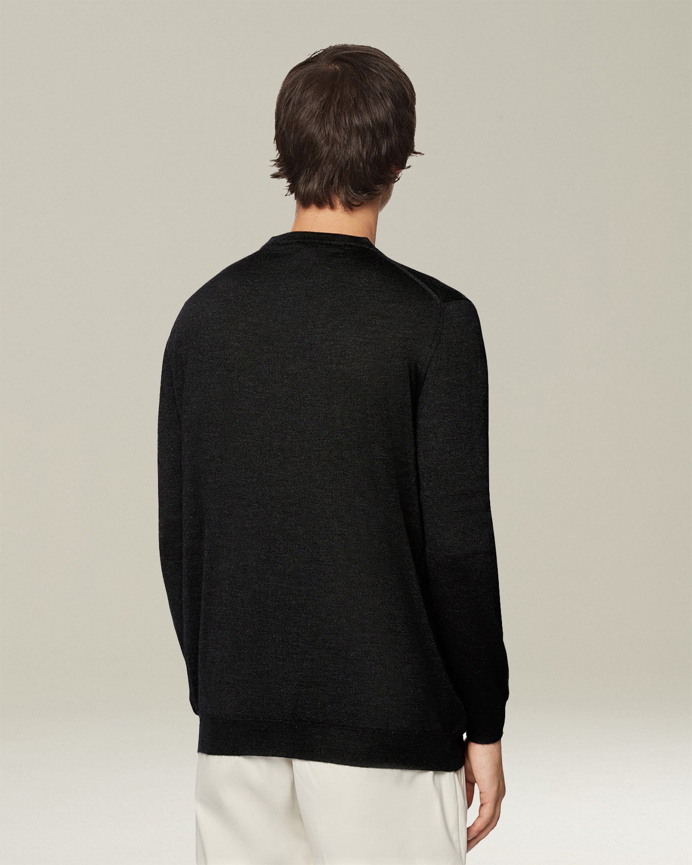 Kiton Icon Top Kaschmir Seide Pullover M Rundhals