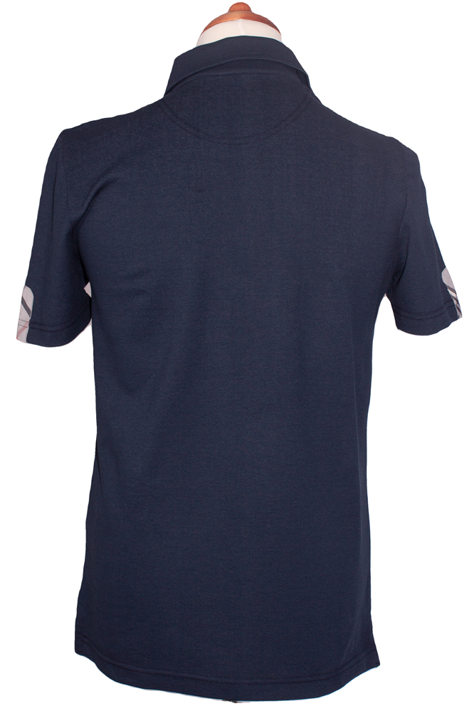Rettl MEN Dachstein Polo-Shirt Piqué Baumwolle Karo