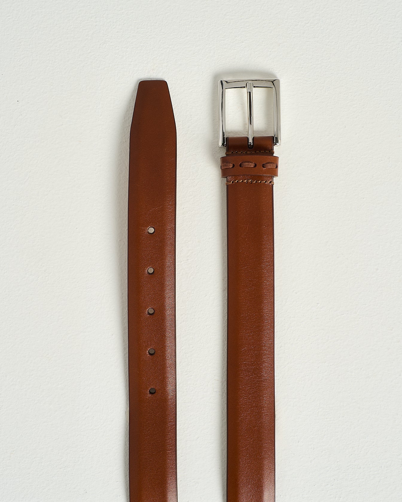 Kiton Wood Calfskin Gürtel Kalbsleder Dornschließe Gr. 95
