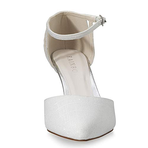 Rainbow Club Sarina Pumps Off-White-Metallic 6,5 cm