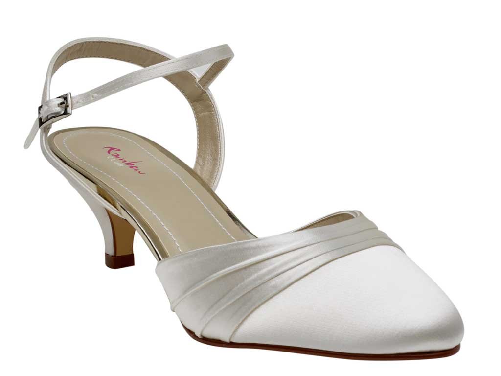 Rainbow Club Essentials Julie Pumpe Brautschuh Satin