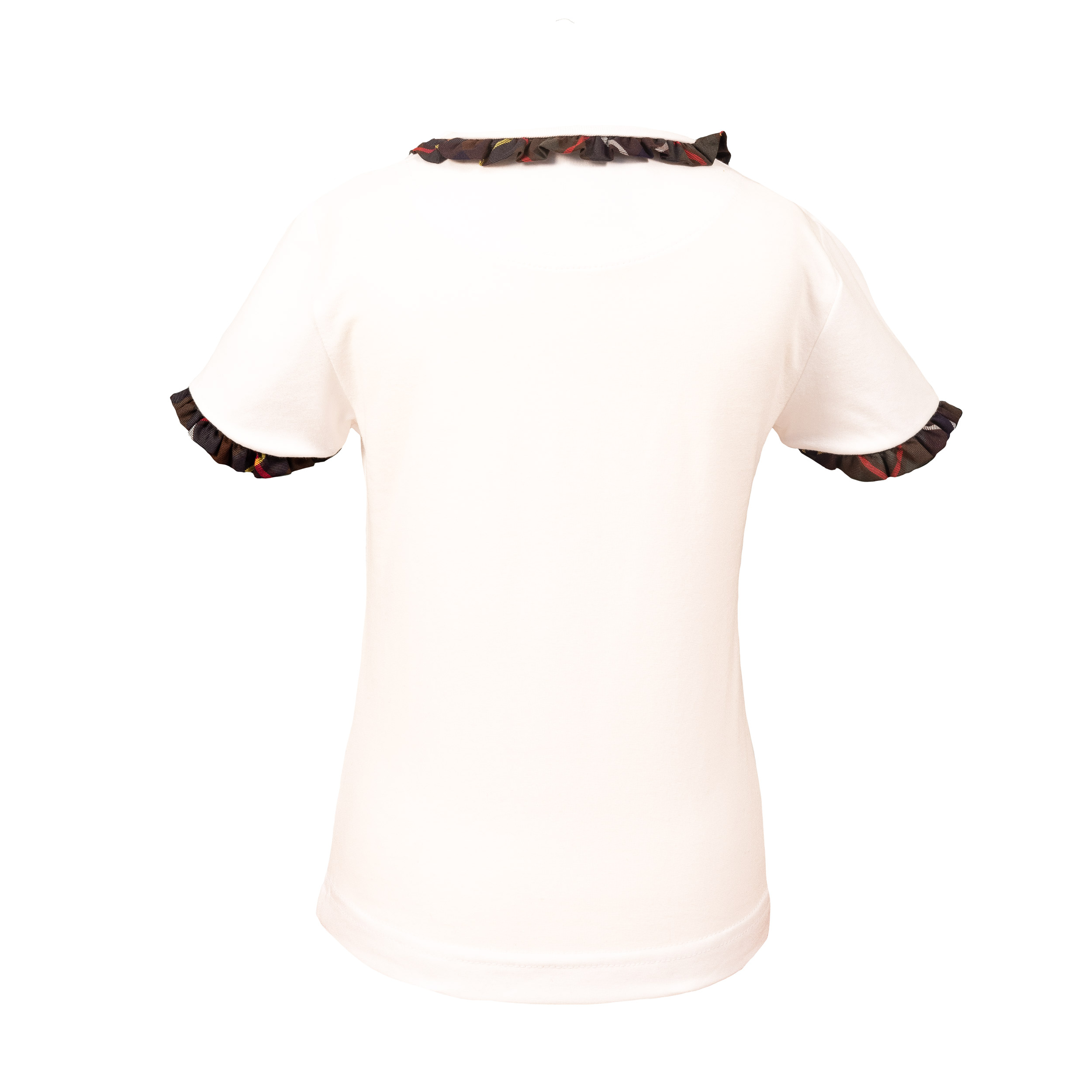 Rettl KIDS Ruby Shirt Kinder weiß Kurzarm Stretchjersey