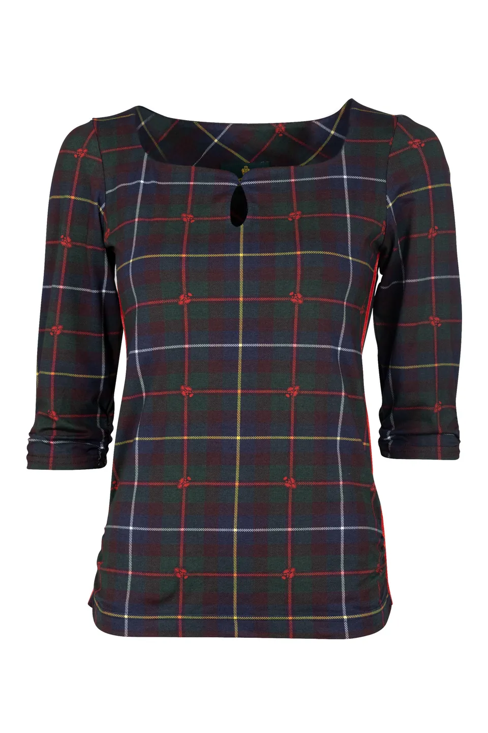 Rettl Lisa Dirndlbluse Bluse Weiß tailliert