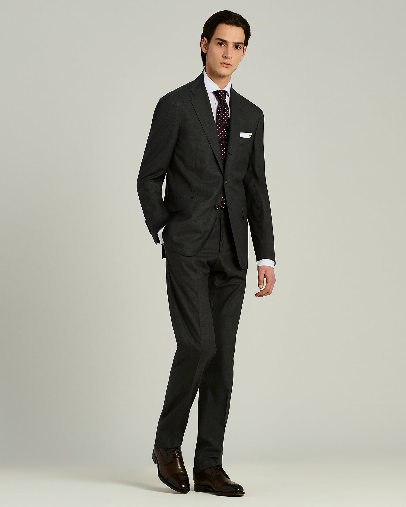 Kiton Ties Patterned Seiden Krawatte gemustert TU