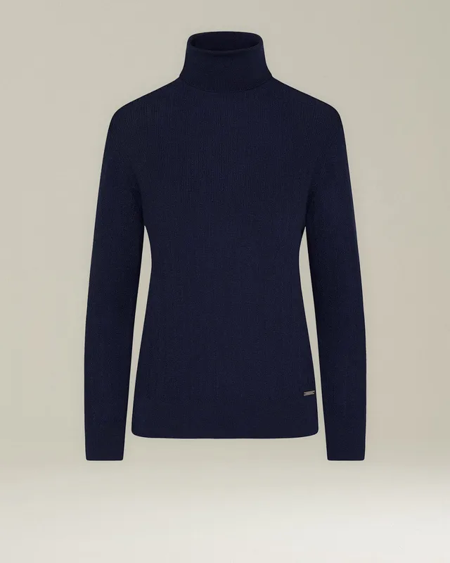 Kiton Knitwear Cashmere Silk Rollkragenpullover Kaschmir
