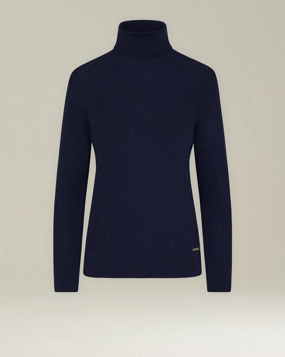 Kiton Knitwear Cashmere Silk Rollkragenpullover Kaschmir