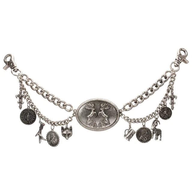 Alpenflüstern DAHEIM HCH013 Charivari Ferdi antik-silber