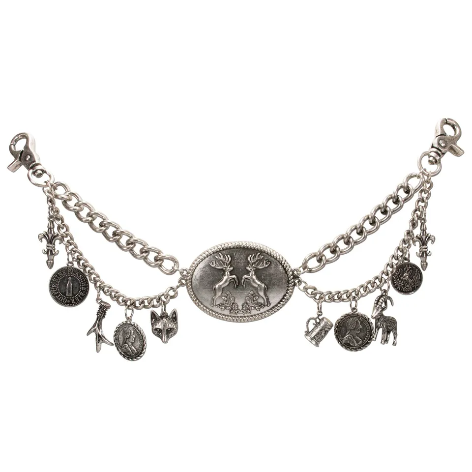 Alpenflüstern DAHEIM HCH013 Charivari Ferdi antik-silber