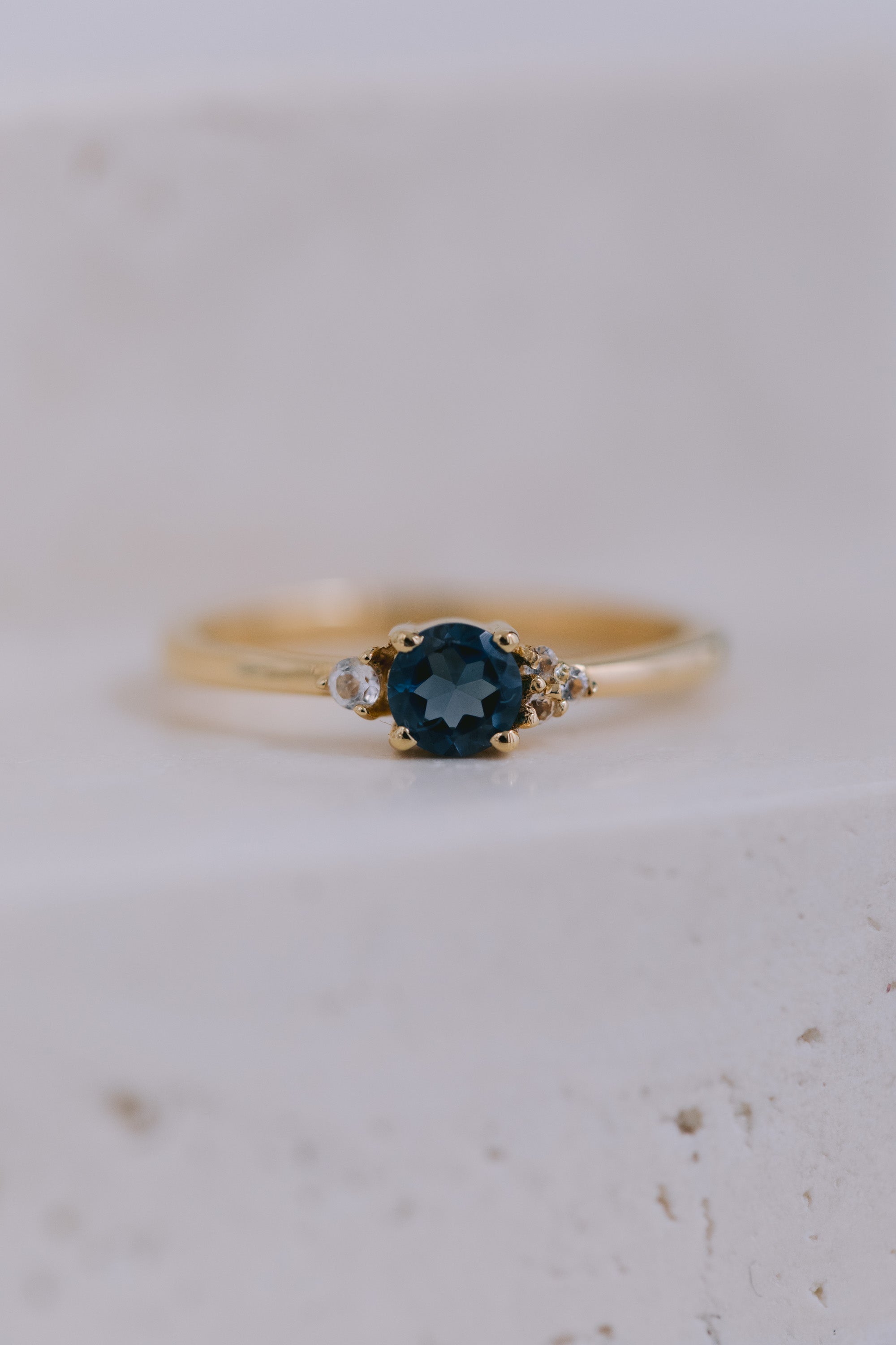 Juvelan Vienna Ring London Blue Topas Silber Gr. 54