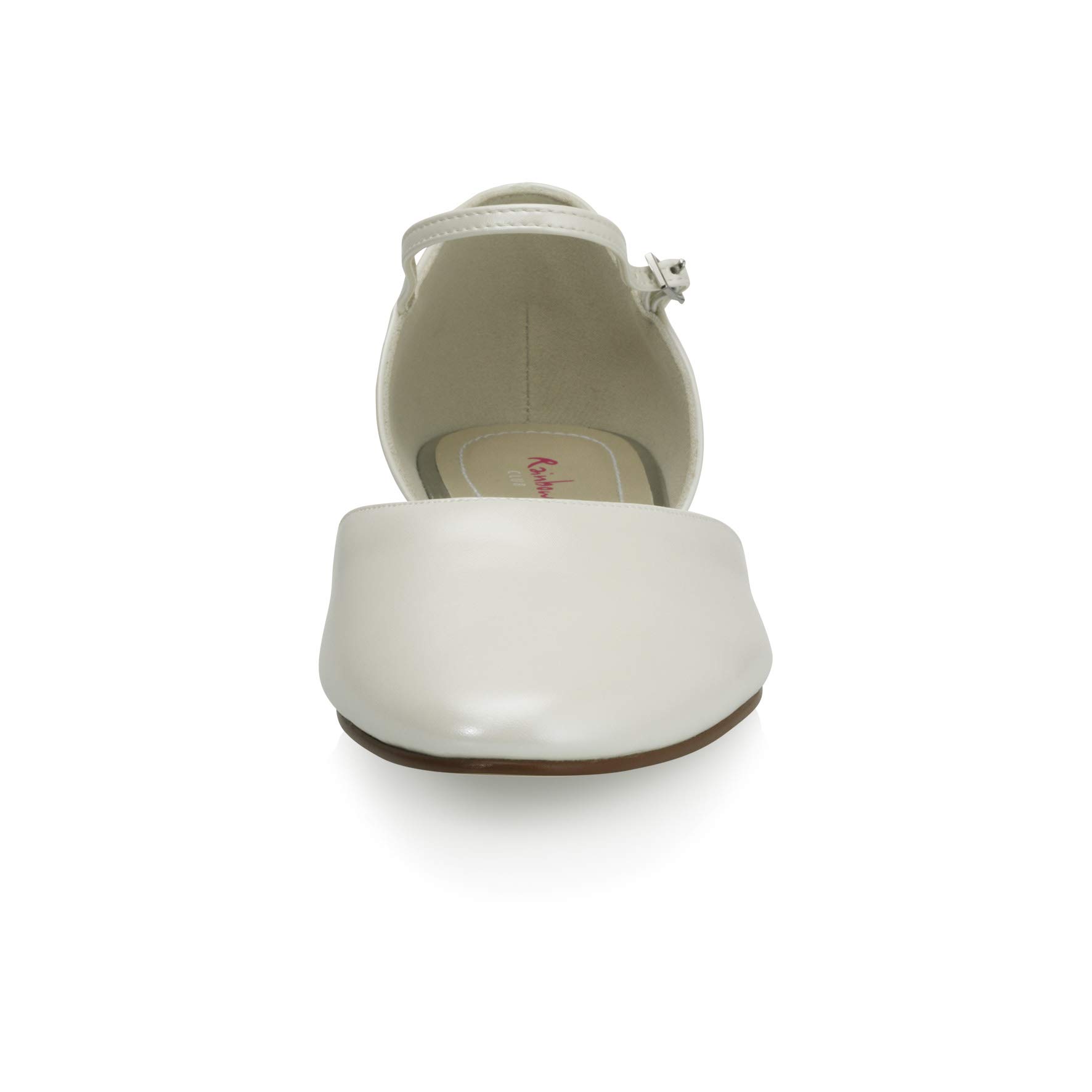 Rainbow Club Timeless Little Rosie Pumps Creme flach vegan