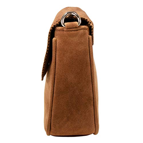 Alpenflüstern DAHEIM DTA081 Trachtentasche braun Steinbock
