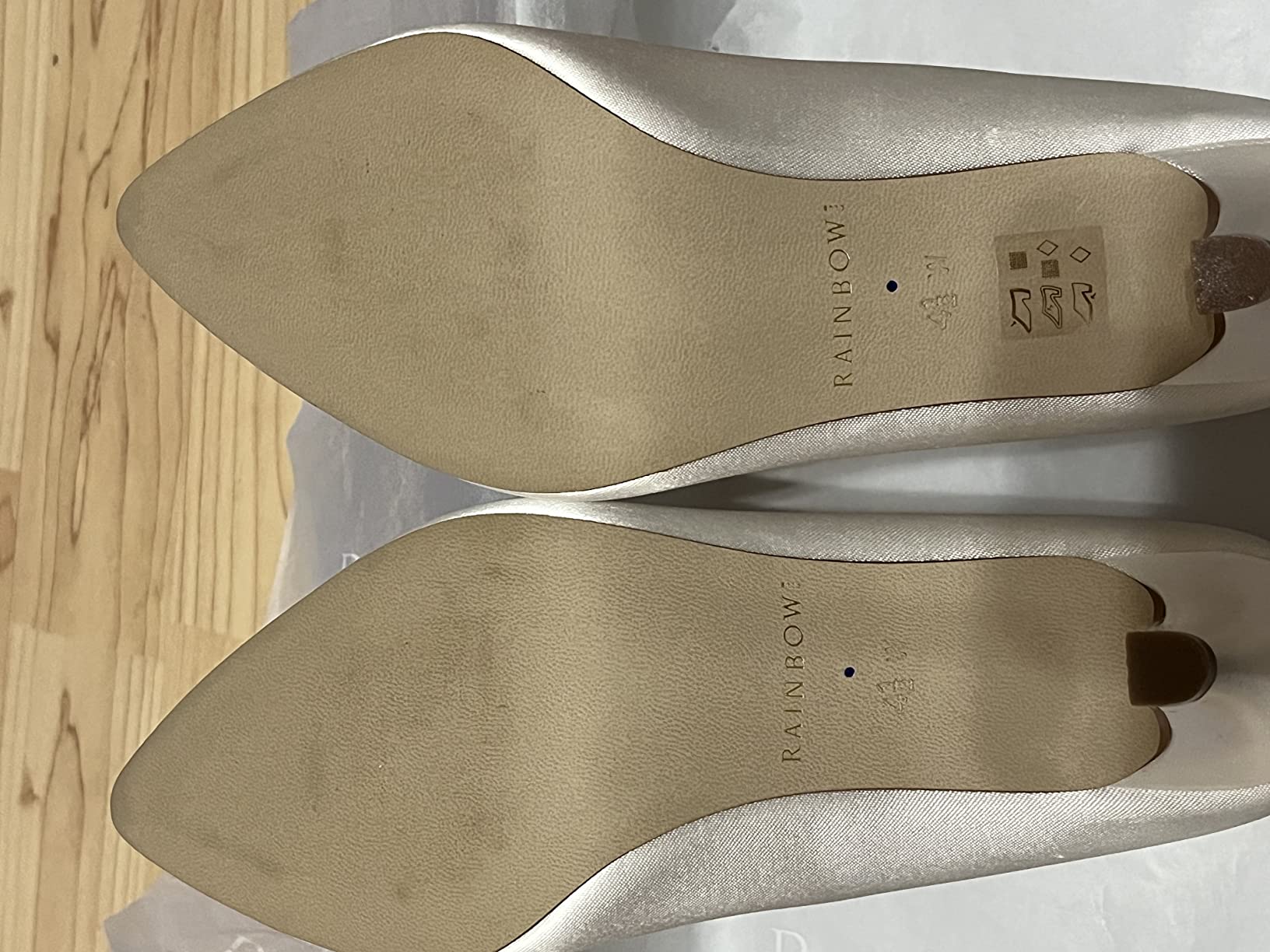 Rainbow Club Embellished Jara Braut-Pumps Elfenbein 38