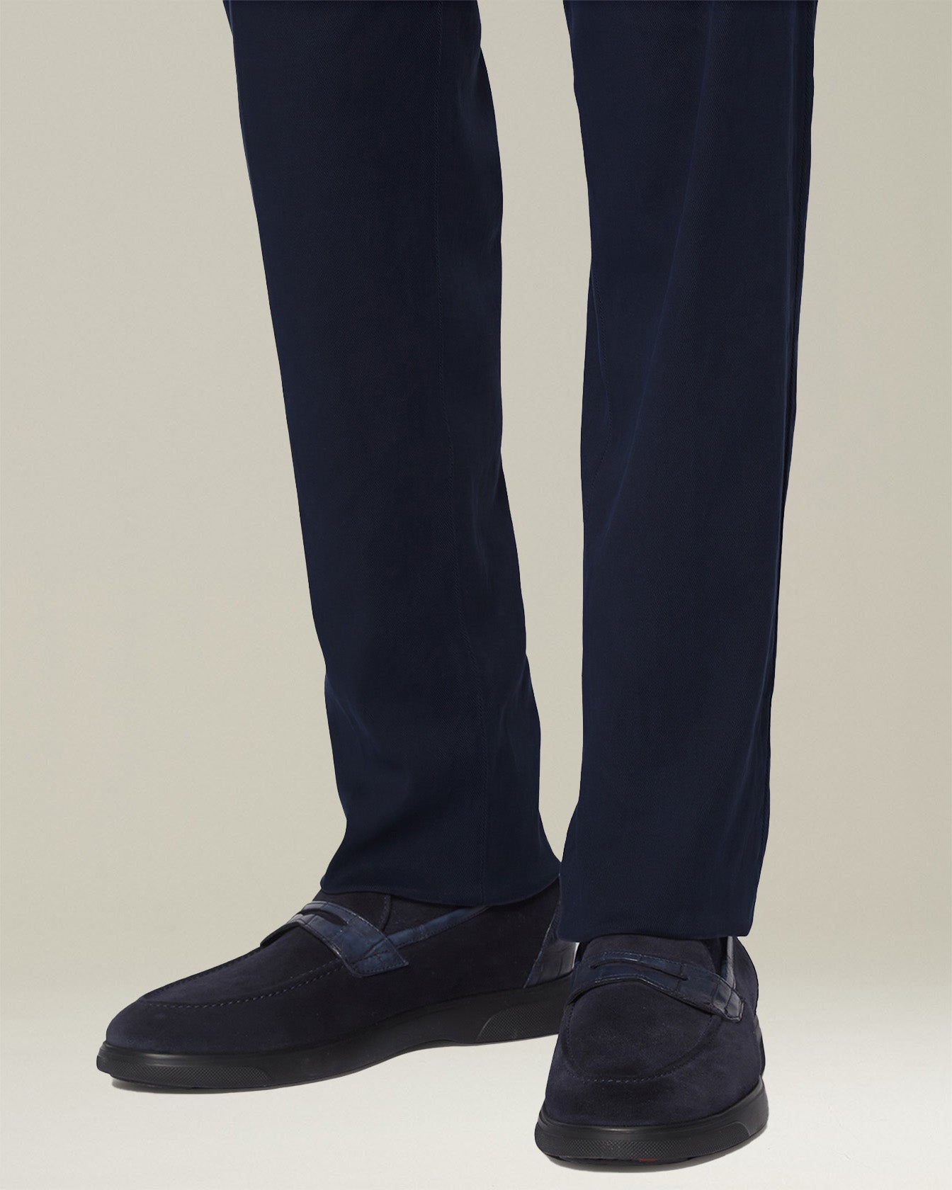 Kiton Shoes Loafer Kalb Krokodil Größe 42