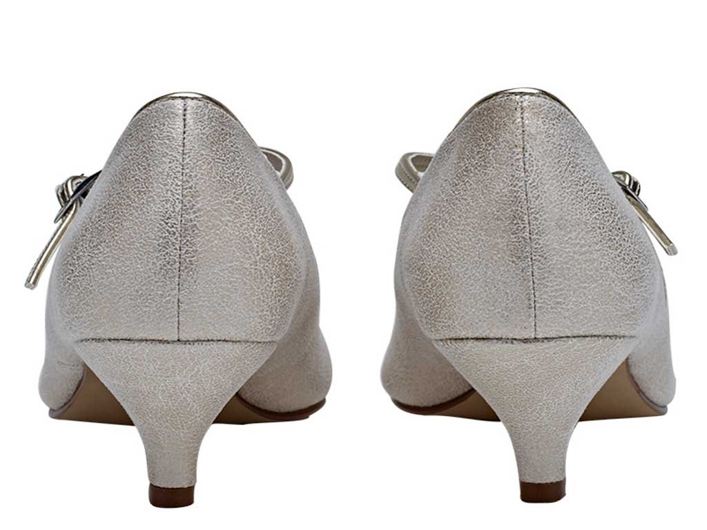 Rainbow Club Anastacia Pumps Gold-Champagner Gr.36,5
