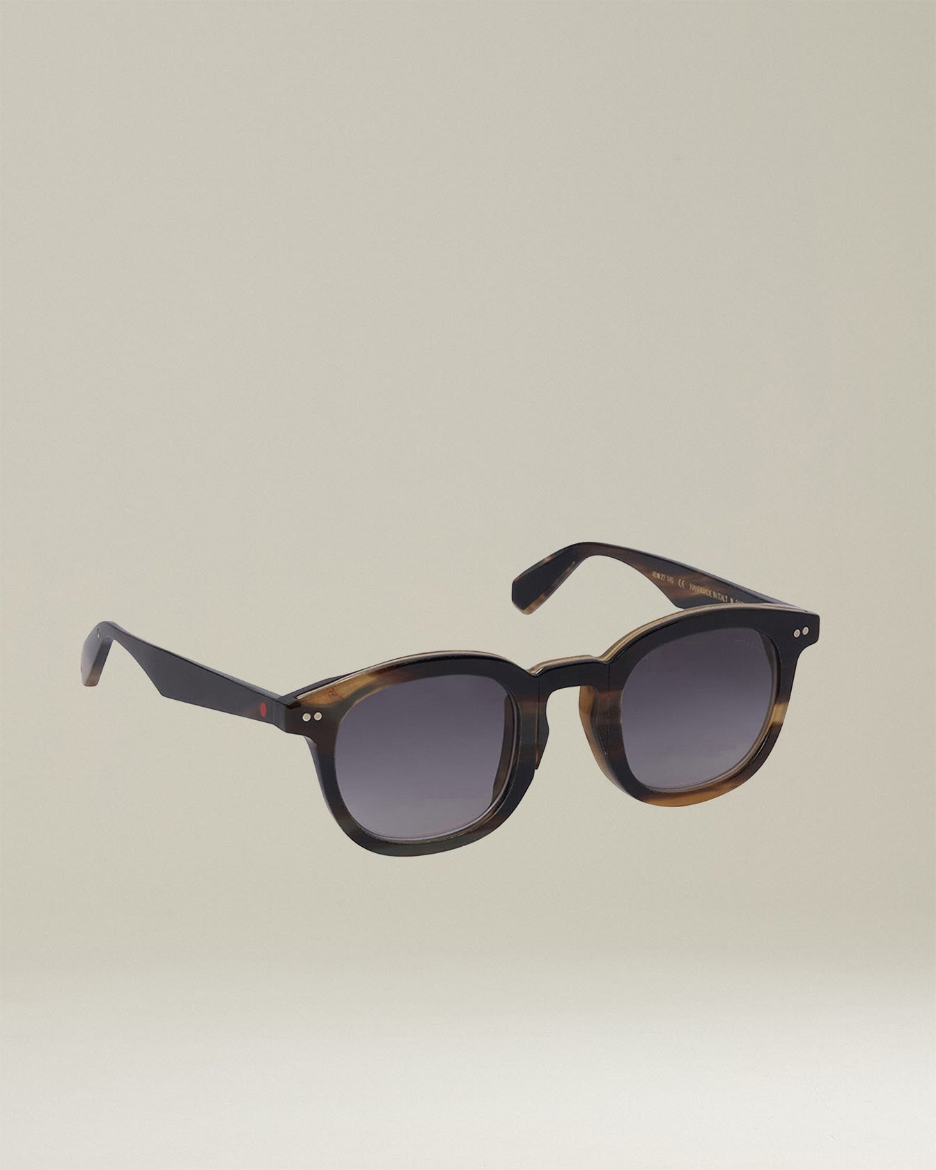 Kiton Sunglasses Pathos Horn Sonnenbrille hellbraun limitiert