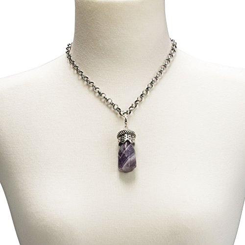 Alpenflüstern DAHEIM Amethyst AAH115 Anhänger antik-silber Stein