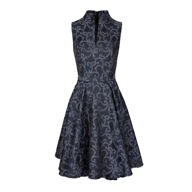 Rettl WOMEN Jacky Dirndl Damen Rankenseide blau