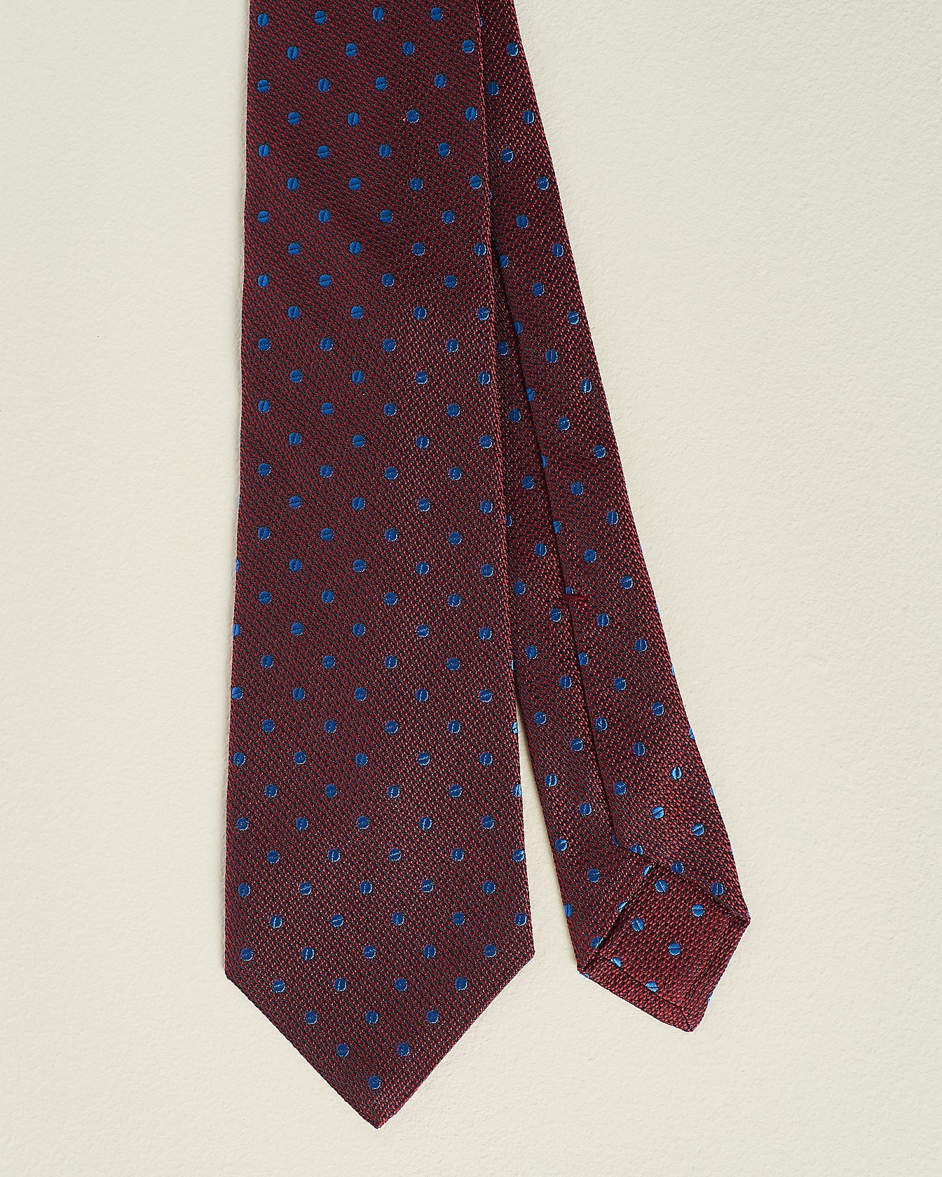 Kiton Seidenkrawatte Gemustert 8,5 cm Handgenäht