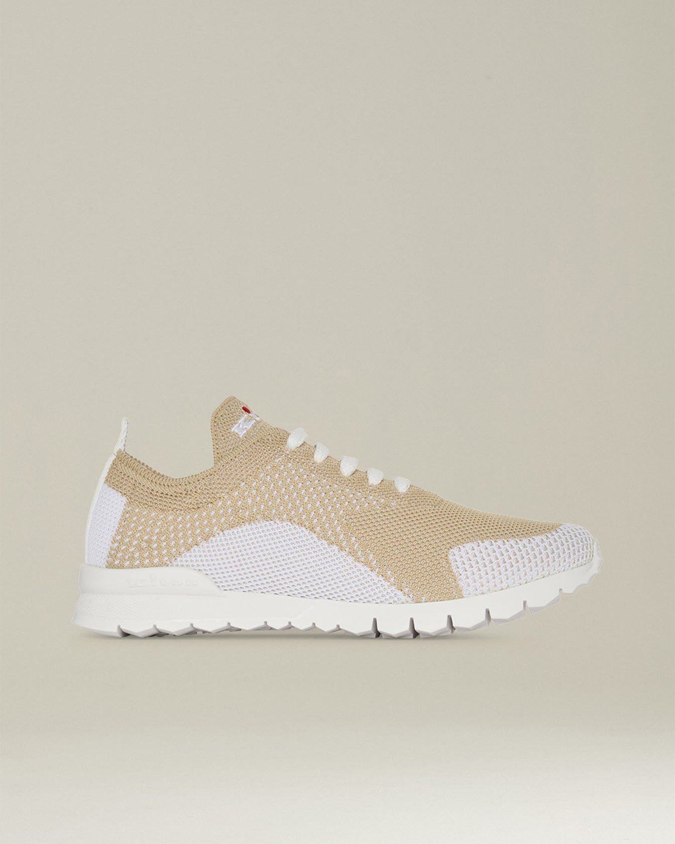 Kiton Fit Sneakers Two-Tone Sneaker Strick zweifbg