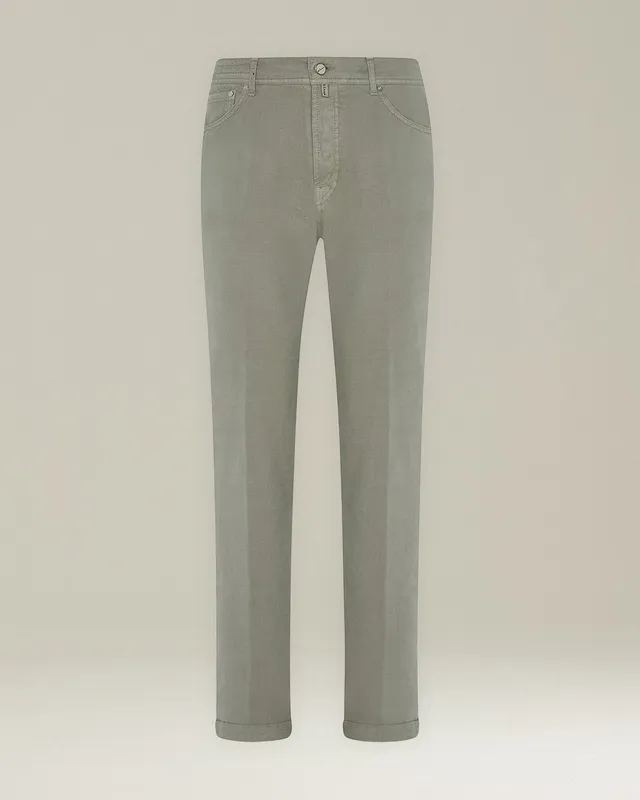 Kiton Jeans Slim Denim Kaschmir Bio-Baumwolle