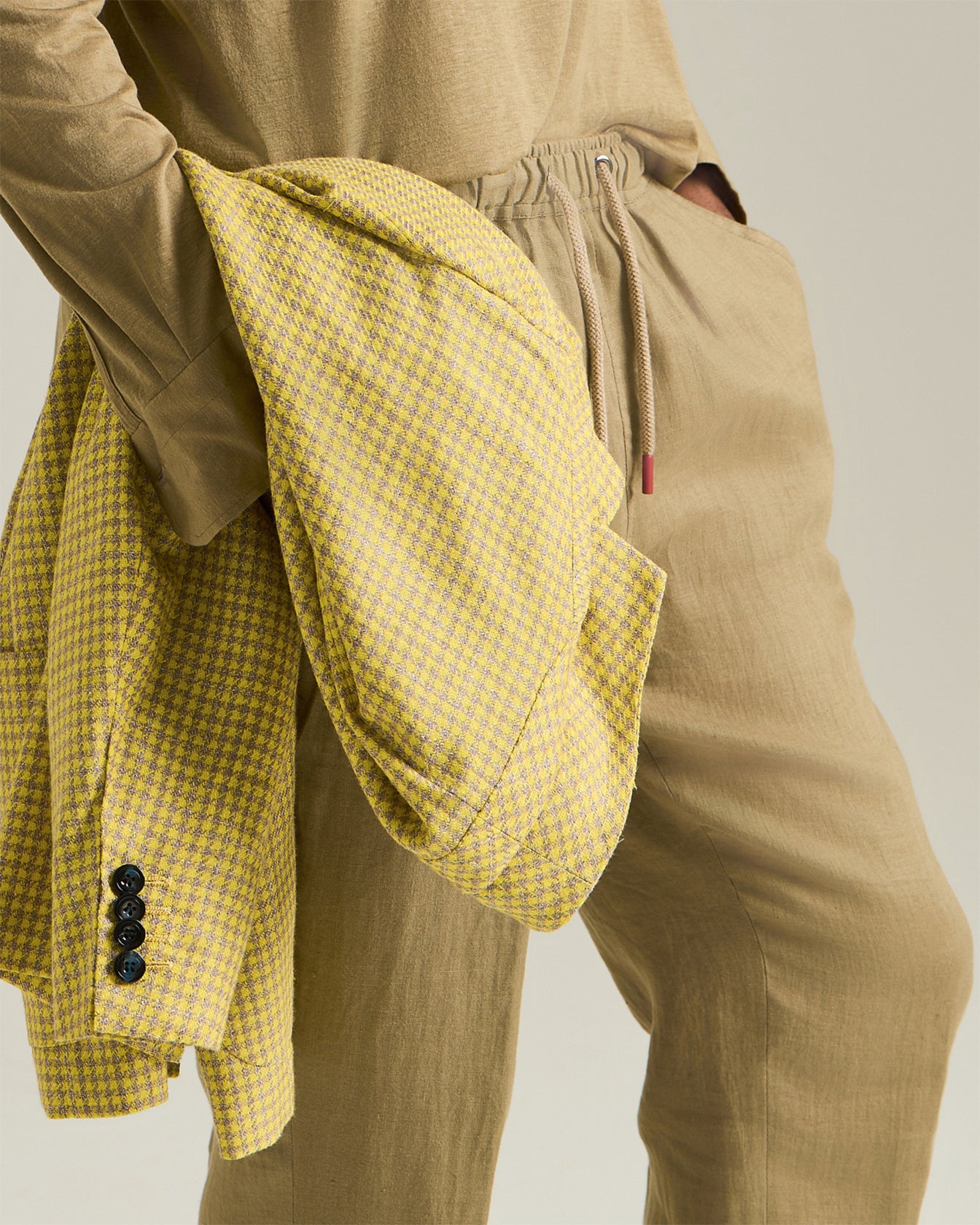 Kiton Polo Langarm Lyocell Baumwolle Polohemd Sartorial