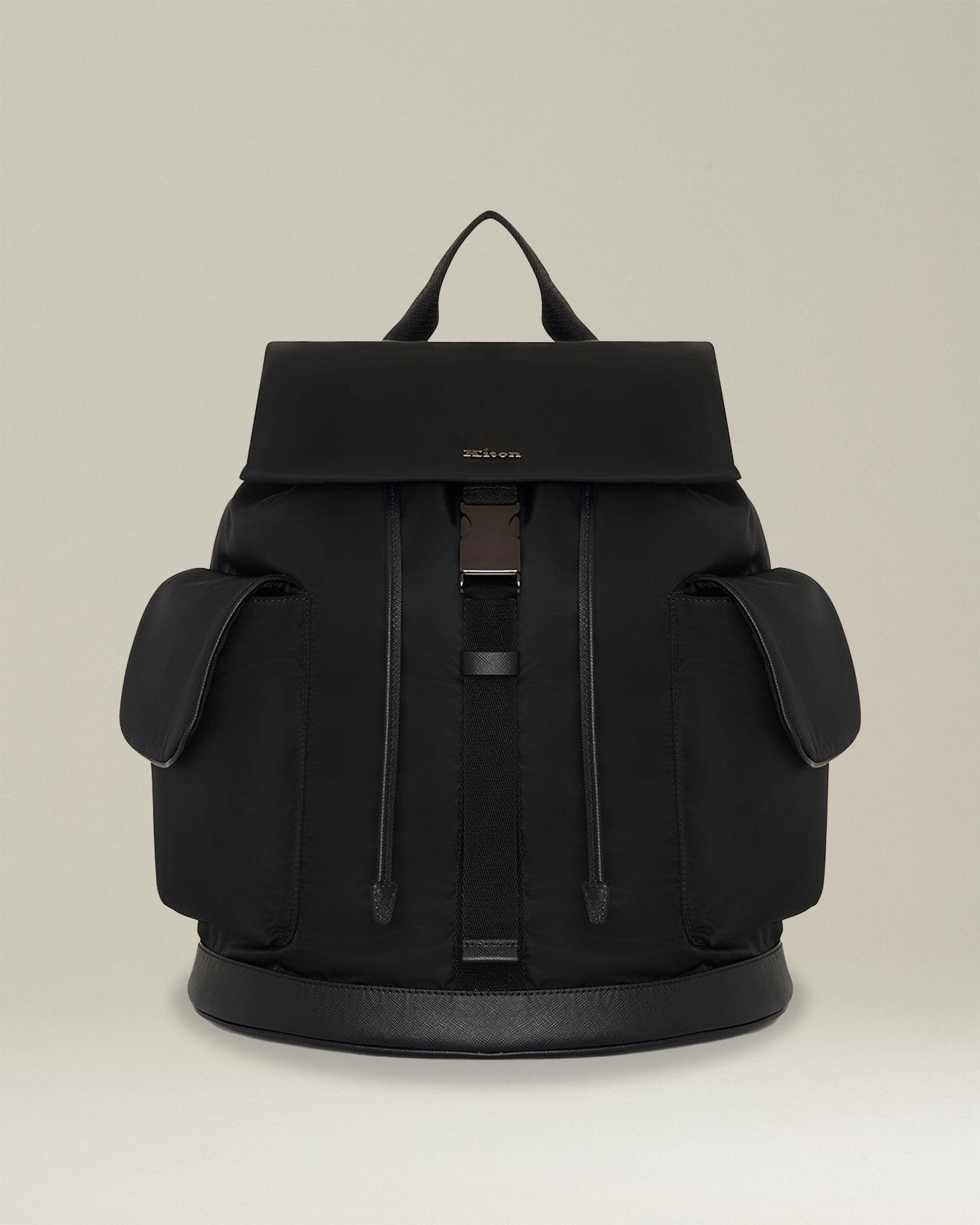 Kiton Bags Zaino Rucksack Technikstoff Saffiano 31x35x18