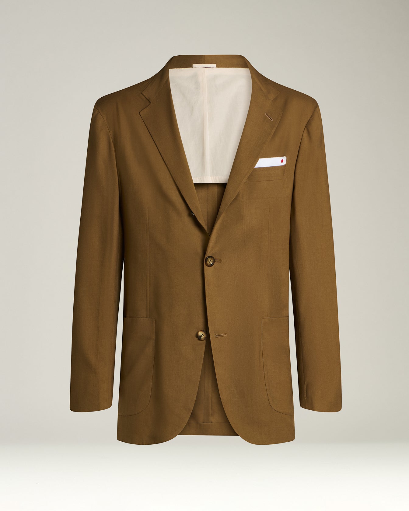 Kiton Kaschmir Sakko Braun einreihig Gr. 52