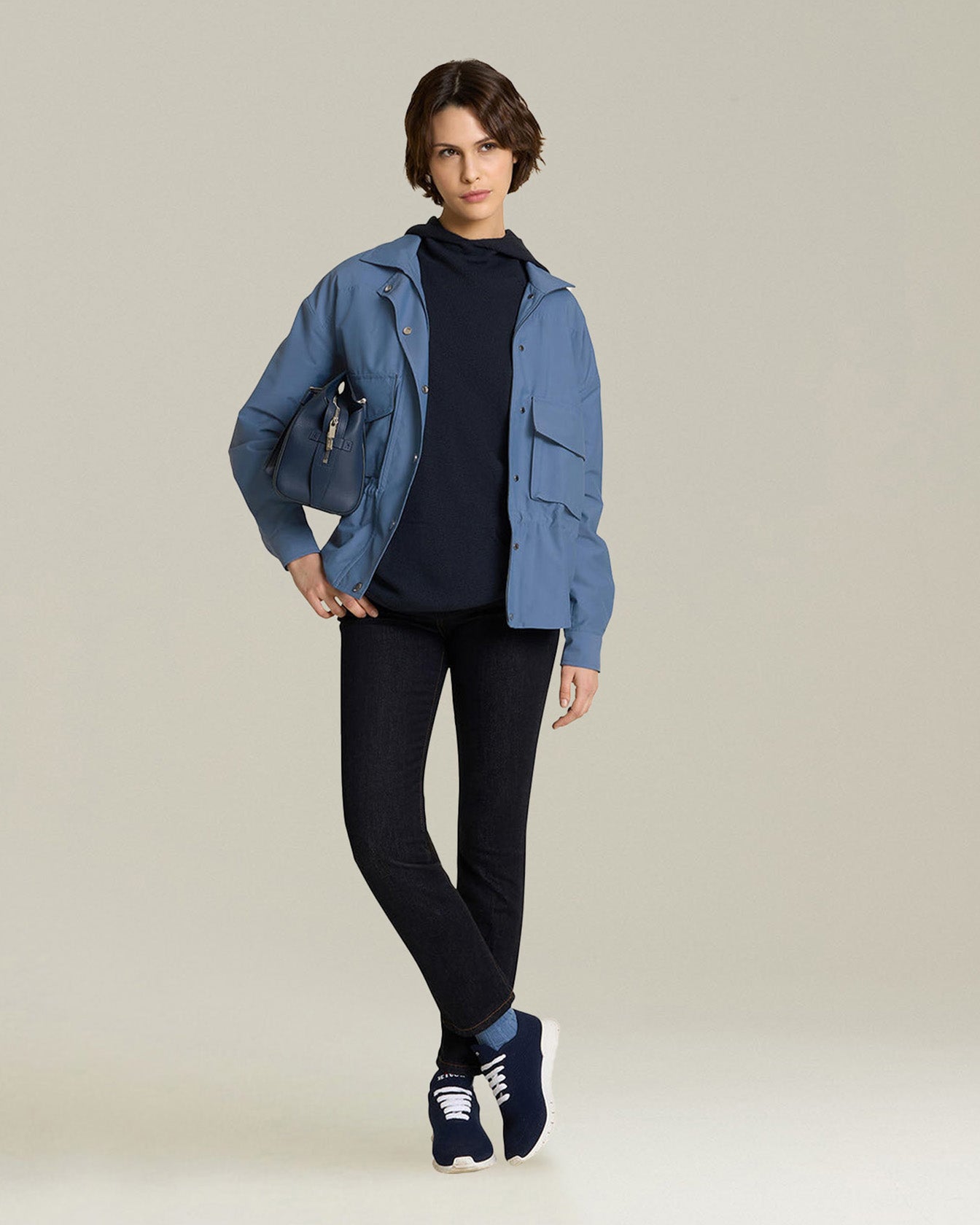 Kiton Jackets Hemdjacke Wolle Druckknopf Herren