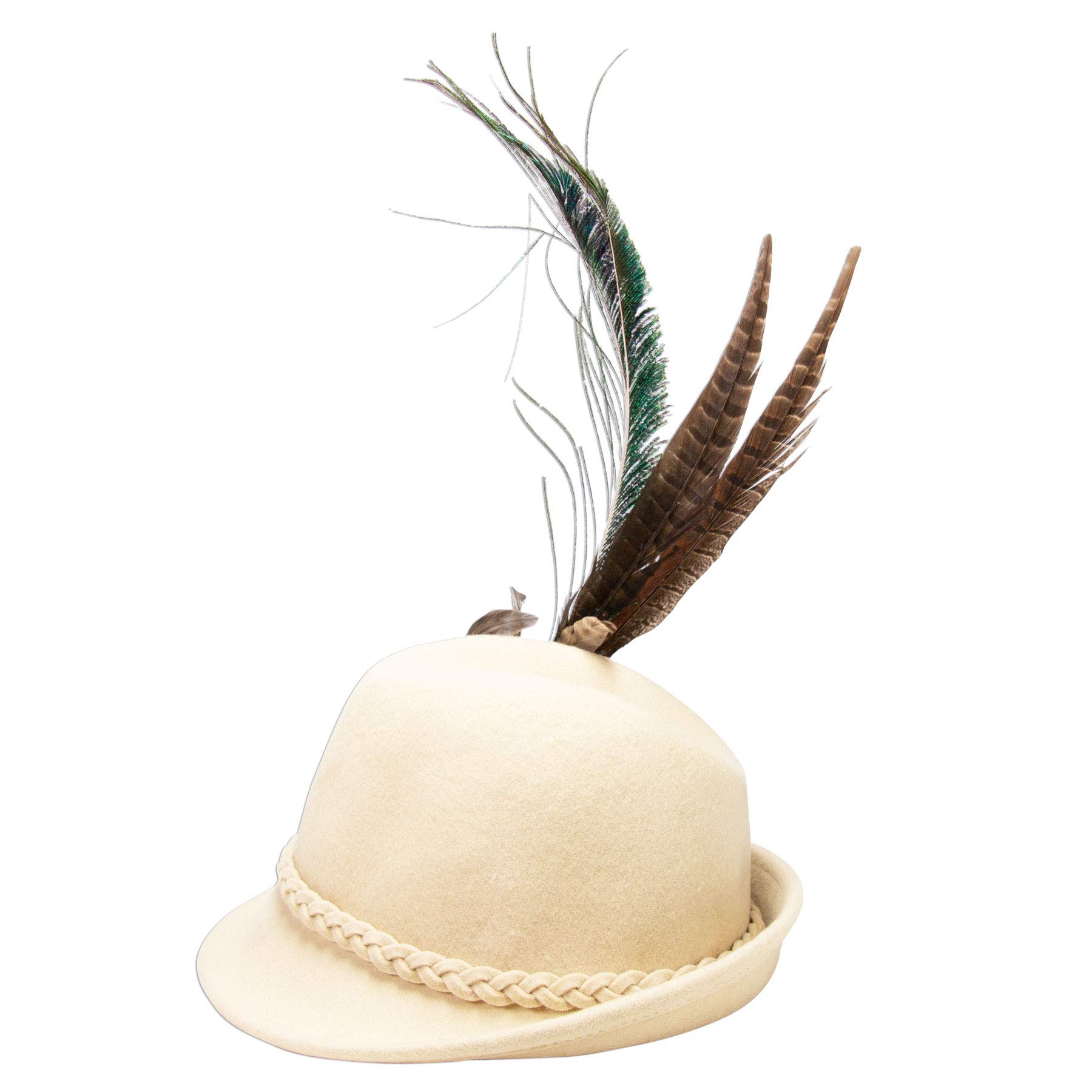 Alpenflüstern DAHEIM Marianne ADV116 Filzhut creme Wolle 56/57