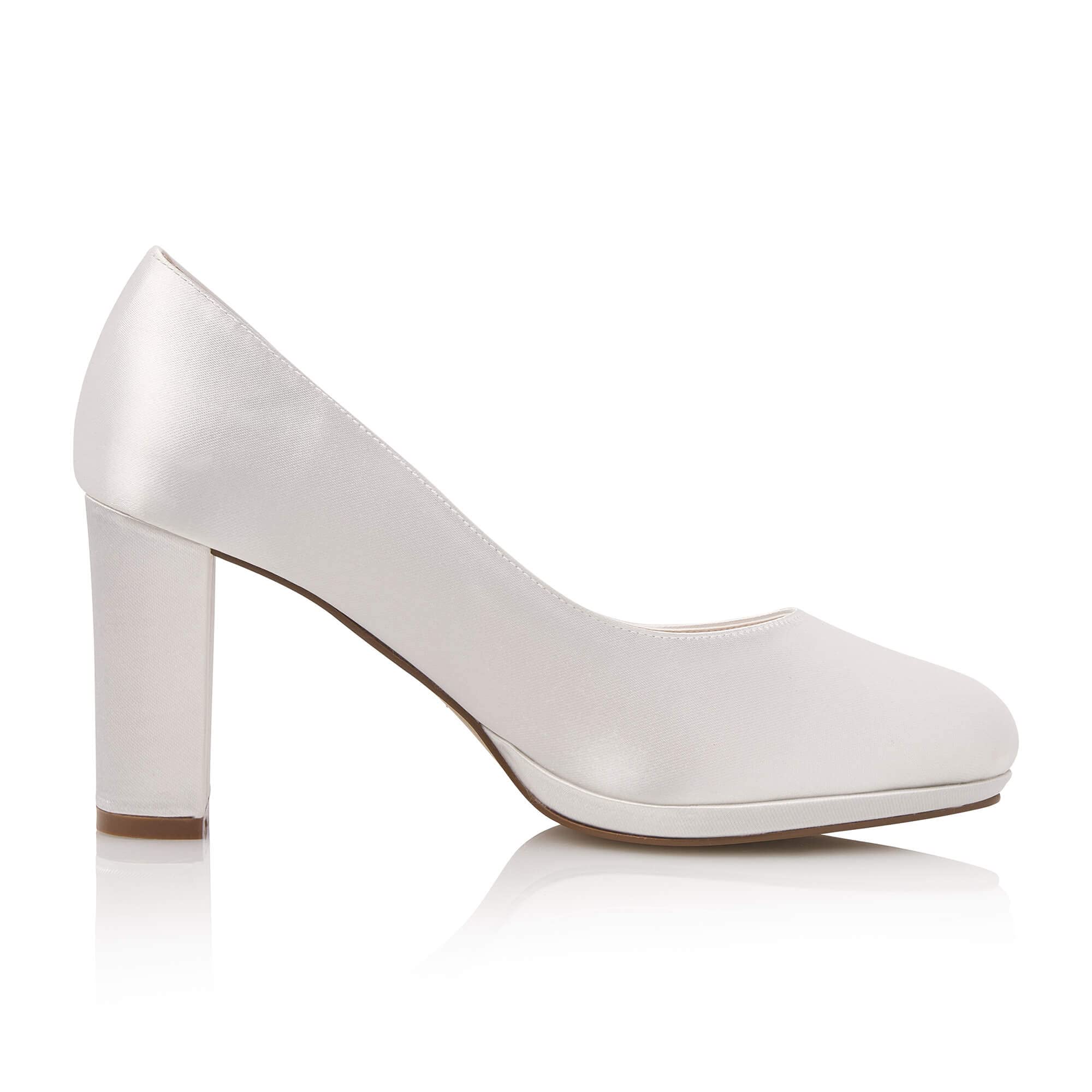 Rainbow Club Essentials Range Gwenn Pumpe Ivory 7,5 cm Plateau