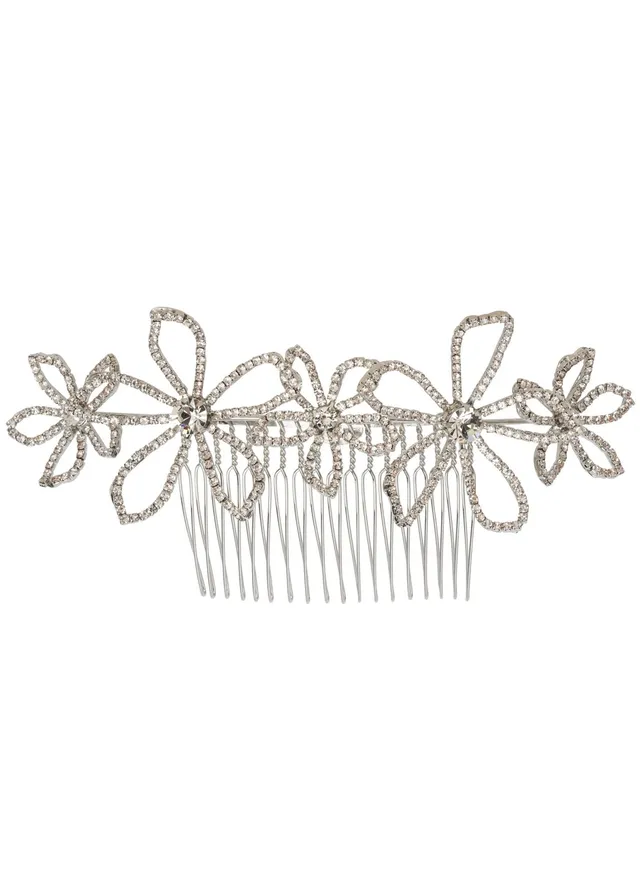 Elizabeth Bower Pavet Garland Braut Haarkamm Gold Kristall