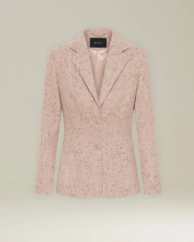 Kiton Jackets Blazer in Cashmere Donegal Sakko Slim