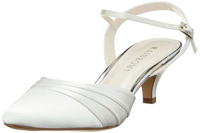 Rainbow Club Essentials Julie Pumpe Brautschuh Satin