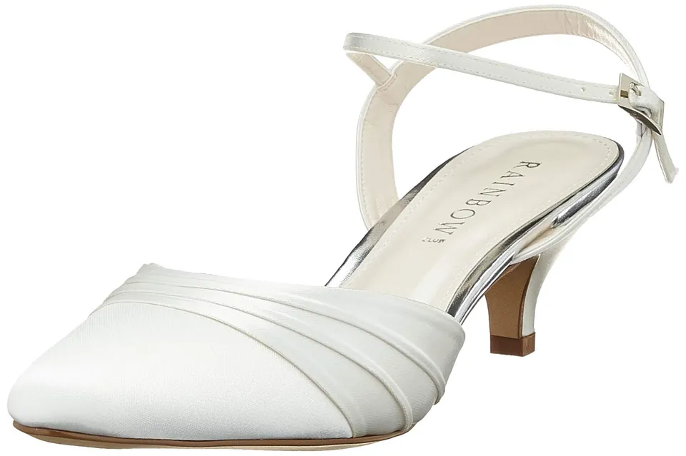 Rainbow Club Essentials Julie Pumpe Brautschuh Satin