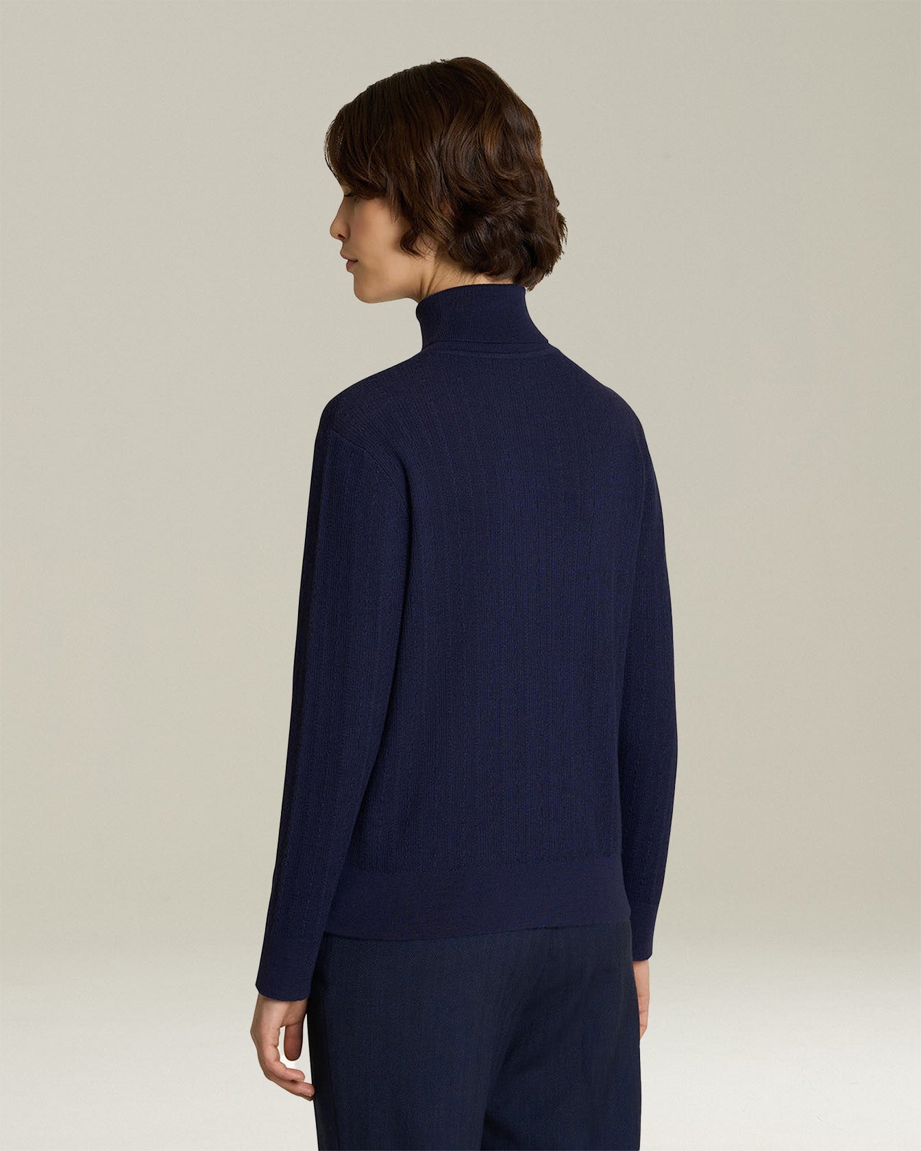 Kiton Knitwear Cashmere Silk Rollkragenpullover Kaschmir