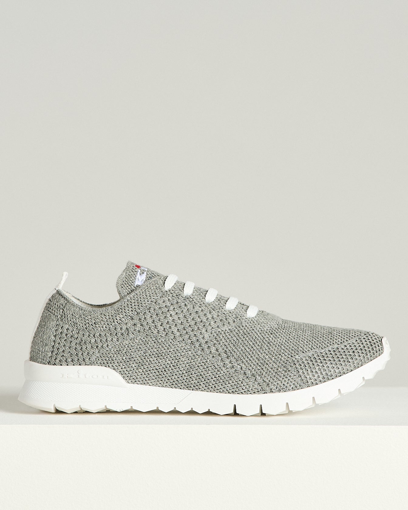 Kiton Shoes Graue Cashmere Sneaker Kaschmir Gr 43