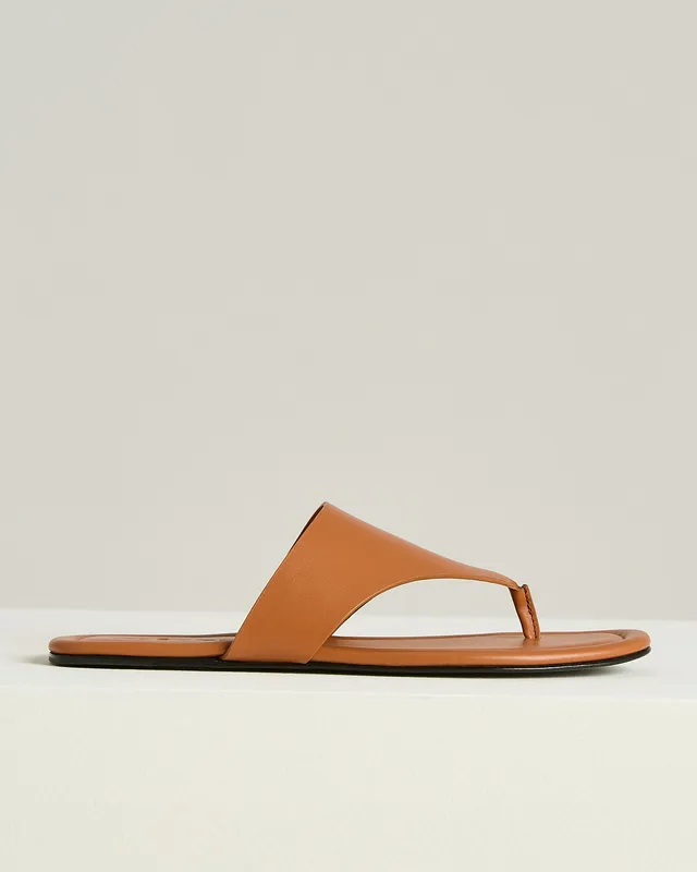 Kiton Soft Leather Sandale Zehentrenner Leder Leicht