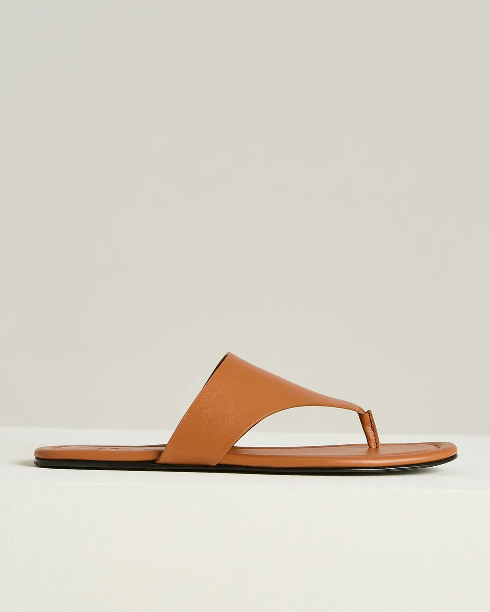 Kiton Soft Leather Sandale Zehentrenner Leder Leicht