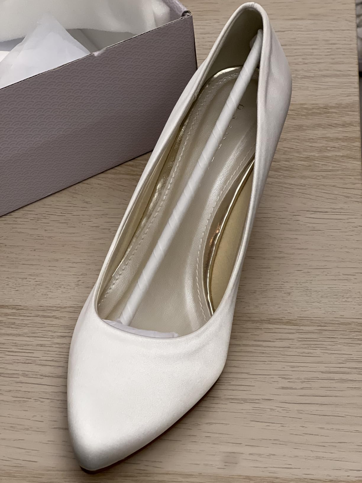 Rainbow Club Lottie Brautpumps Satin Ivory 38.5