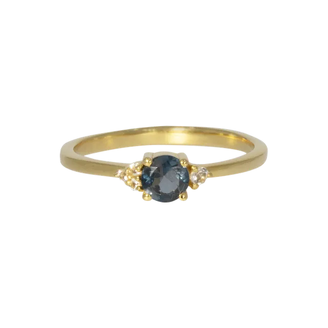 Juvelan Vienna Ring London Blue Topas Silber Gr. 54