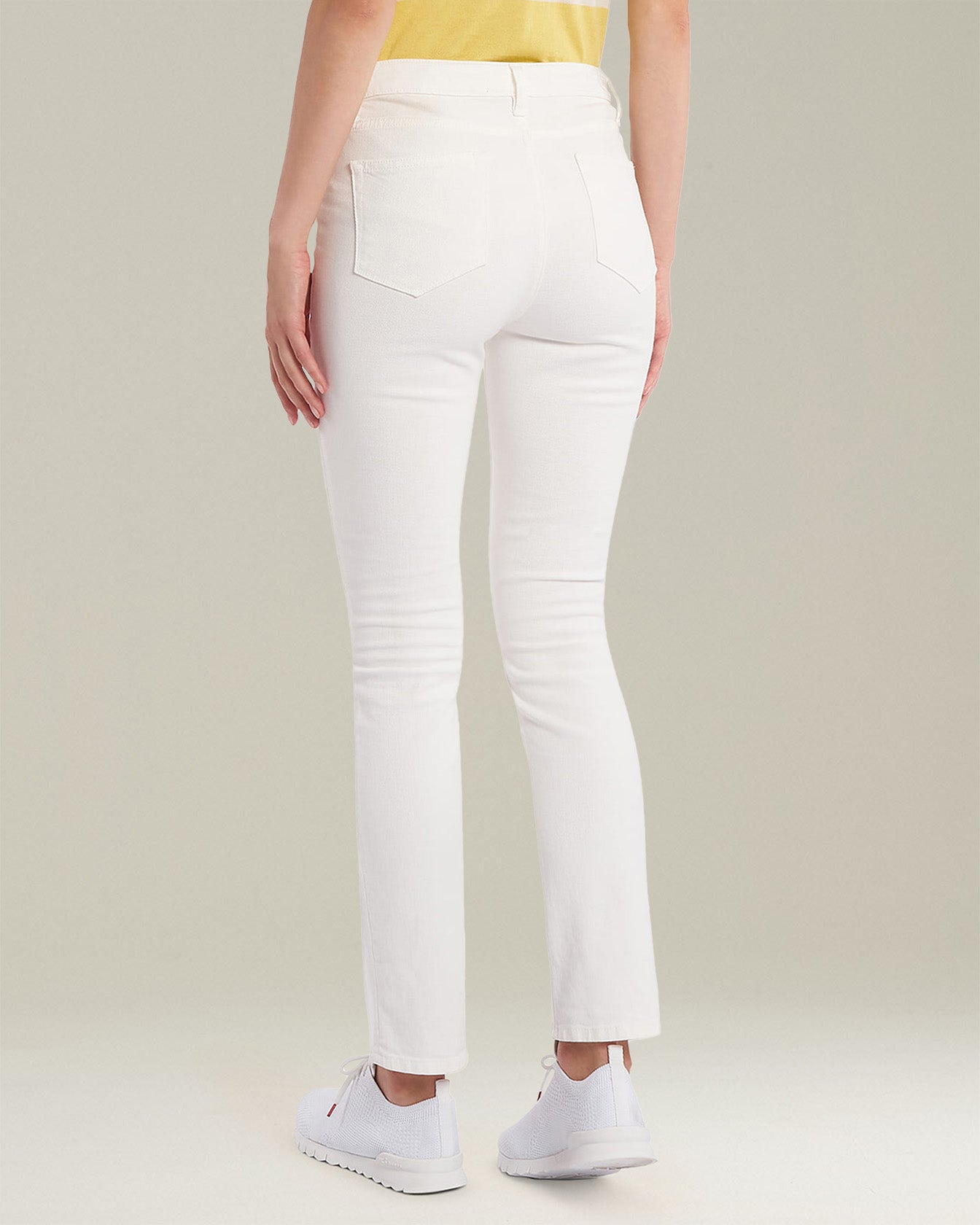 Kiton Trousers Cotton Jeans Weiß Slim 5-Pocket