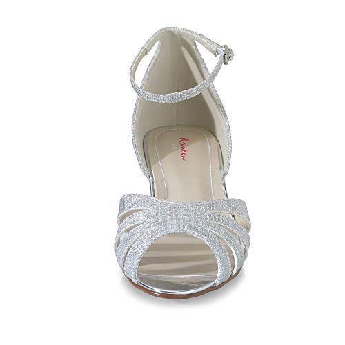 Rainbow Club Embellished Michelle Sandalette Silber